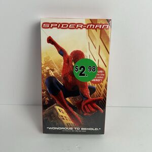 Spider-Man VHS Tape 2002 - Marvel Spiderman - Brand New Sealed